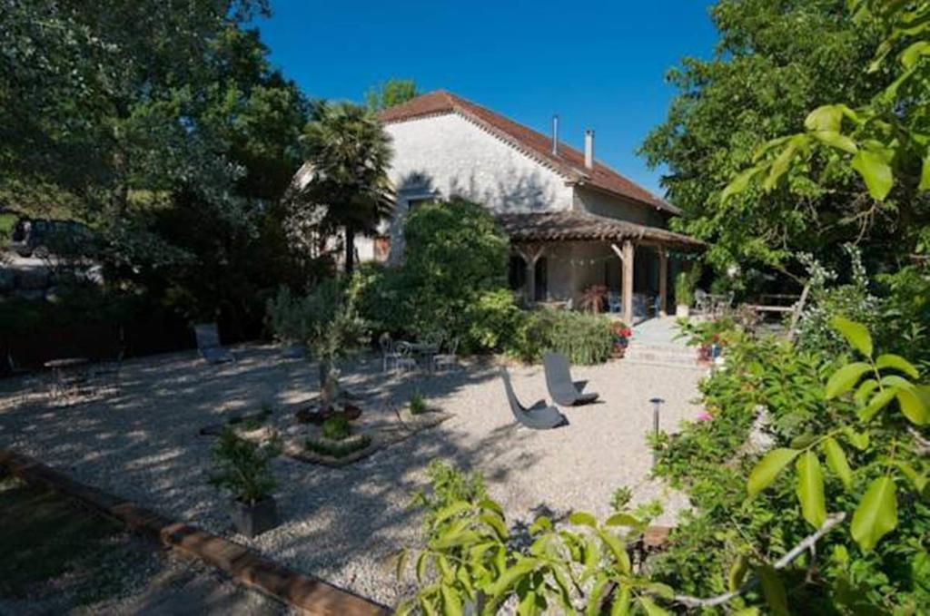 Auberge Du Canabal Lauzerte Exterior foto