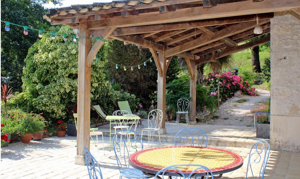 Auberge Du Canabal Lauzerte Exterior foto