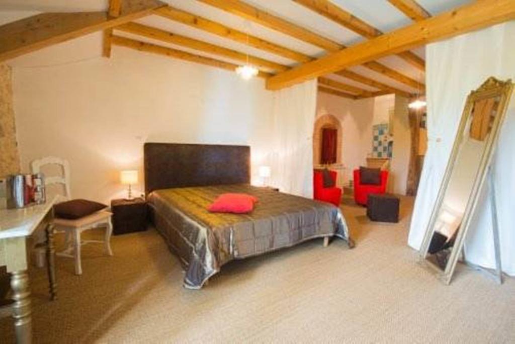 Auberge Du Canabal Lauzerte Exterior foto