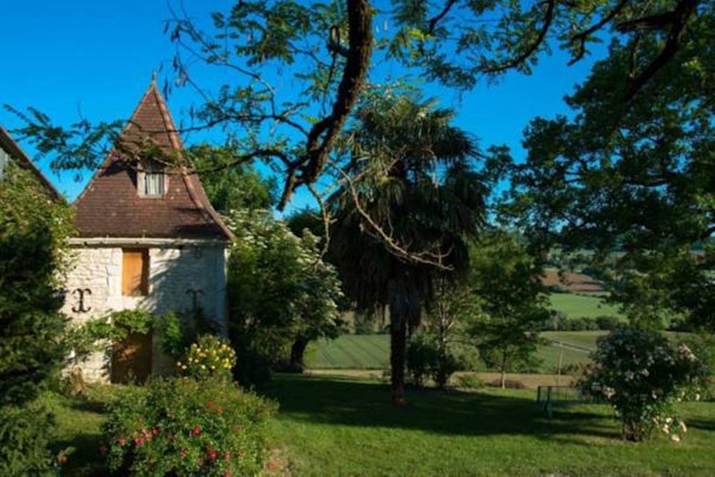 Auberge Du Canabal Lauzerte Exterior foto